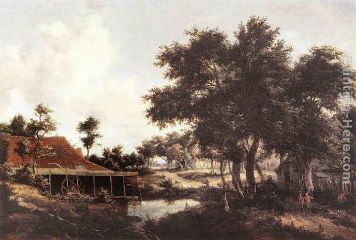 Meindert Hobbema The Water Mill
